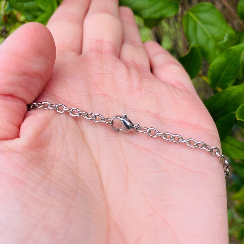 Gothic Moth Pendant Necklace with Antique Silver tone and Purple Gem - Picture 5 of 6